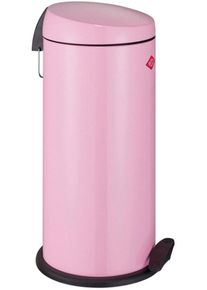 M&uuml;lleimer Wesco "Capboy Maxi Tretabfallsammler", pink, B:30cm H:60cm T:30cm &Oslash;:30cm, Kunststoff, Metall, Stahlblech, M&uuml;lleimer, M&uuml;lleimer, mit Metalleinsatz, Fu&szlig;tritt aus Kunststoff und Bodenring