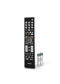 Hama Universal-Fernbedienung "Universal Ersatzfernbedienung f&uuml;r Grundig TV, lernf&auml;hig", schwarz, B:5cm H:2,1cm L:22,4cm, Fernbedienungen, Universal-Fernbedienung