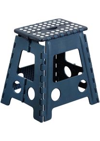 Sitzhocker Kesper "Sitzhocker, faltbar", blau, B:31cm H:39cm T:22cm, Hocker, Sitzhocker, faltbar