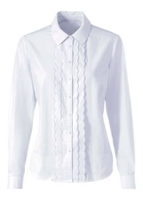 Klassische Bluse WITT "Bluse Langarmbluse mit Knopfmanschetten", Damen, Gr. 54, wei&szlig;, Basic, Blusen Klassische Bluse