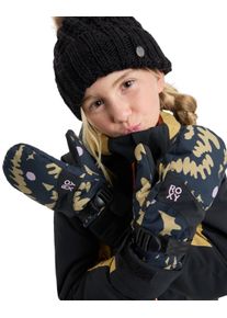 Snowboardhandschuhe Roxy "Roxy Jetty Girl", Damen, Gr. S, fennel seed big flower rg, Obermaterial: 50% Polyester, 50% Polyurethan., Handschuhe Snowboardhandschuhe