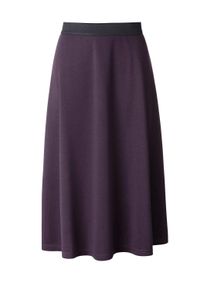 Schlupfrock WITT "Jersey-Rock Jerseyrock mit Kontrastbund", Damen, Gr. 25, bunt (bordeaux, aubergine), Jersey, , Basic, R&ouml;cke Schlupfrock