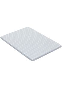Wickelauflage fillikid "Eco", grau (cube grau), B:50cm L:70cm, PVC-Folie, Polyurethan, Schaumstoff, Wickelauflagen, Wickelauflage