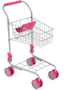 Bayer Chic 2000 Spiel-Einkaufswagen CHIC2000 "Pink", pink, Kinder-Einkaufswagen, KinderB:41cm H:58cm T:41cm, Spiel-Einkaufswagen, mit Puppensitz, B:41cm H:58cm T:41cm