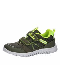 Klettschuh Lico "Freizeitschuh Randy V A", Jungen, Gr. 25, Textil, gr&uuml;n, Synthetik, Schuhe Klettschuh