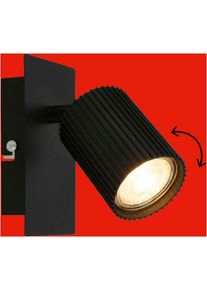 Briloner Leuchten LED Deckenspot "IDA", schwarz (matt, schwarz), 1, H: 7,5cm, 1 Stk., Leuchten, 13x8x9 cm, Wohnzimmer, Schlafzimmer, Flur, B&uuml;ro, LED Deckenspot