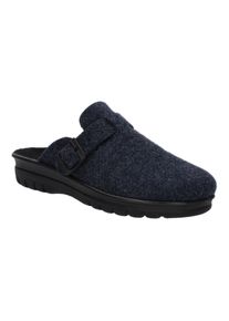Hausschuh Josef Seibel "Metz 390, dunkelblau", Damen, Gr. 37, blau (dunkelblau), Schuhe Hausschuh