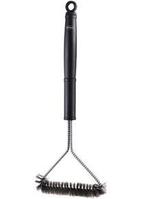 R&ouml;sle Reinigungsb&uuml;rste R&Ouml;SLE "No.1, 25168", schwarz, B:17cm L:32cm, Kunststoff, Stahl, Reinigungsb&uuml;rsten, Reinigungsb&uuml;rste, f&uuml;r Grillroste aus Edelstahl, Stahlborsten, L&auml;nge 43 cm