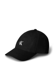 Baseball Cap Calvin Klein "MONOGRAM BASEBALL CAP", Jungen, Gr. L/XL, schwarz (ck schwarz), Baumwolle, unifarben, Caps Baseball Cap