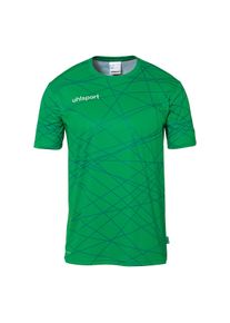 Trainingsshirt Uhlsport "Trainings-T-Shirt Prediction Kids", M&auml;dchen, Gr. 116, gr&uuml;n, Obermaterial: 100% Polyester Pol. recyc.., Shirts Trainingsshirt