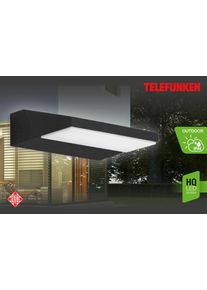 LED Au&szlig;en-Wandleuchte Telefunken "BERGEN", schwarz-wei&szlig; (wei&szlig;, neutral), Leuchten, LED Au&szlig;en-Wandleuchte