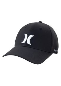 Baseball Cap Hurley "HRLA H2O-DRI ICON ADJUSTABLE C", Jungen, schwarz, Obermaterial: 100% Polyester, Caps Baseball Cap, f&uuml;r Kinder geeignet, Baseball-Cap, aus Polyester