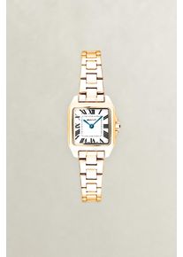 Quarzuhr Gant "Seneca", gold (goldfarben, wei&szlig;, wei&szlig;), Armbanduhren, Damen, goldfarben, Quarzuhr, Armbanduhr, Damenuhr, Edelstahlarmband, analog