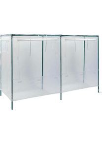Pflanzenschutzdach Vitavia "Hochbeetabdeckung eckig L", transparent, B:55cm H:105cm T:158cm, Gew&auml;chsh&auml;user, Pflanzenschutzdach, BxTxH: 55x158x105 cm
