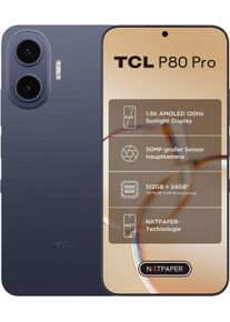 TCL Smartphone "P80 Ultra 256GB", Energieeffizienz: B, midnight blau, 256 GB, Mobiltelefone, Smartphone