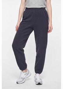 Pl&uuml;schhose Nike Sportswear "W NK CHILL POLAR FLC PANT", Damen, Gr. XL, N-Gr, grau (gridiron, palest lila, wei&szlig;), Obermaterial: 100% Polyester, Hosen Pl&uuml;schhose, mit elastischem Bund, auch in gro&szlig;en Gr&ouml;&szlig;en
