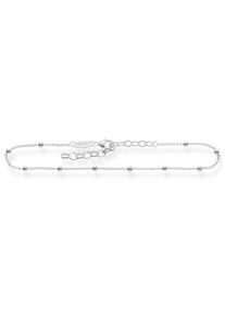 Fu&szlig;kette Thomas Sabo "Dots" Gr. 27, silber (silberfarben), Fu&szlig;ketten, Damen, 27, Silber 925 (recycelt), Fu&szlig;kette