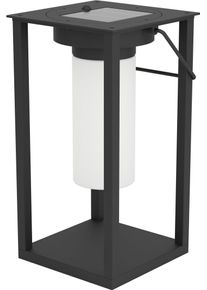 Eglo LED Tischleuchte "USIGNI", schwarz, 1, H: 28cm, 1 Stk., Leuchten, LED Tischlampe solar Usigni, Solarlampe au&szlig;en, LED Tischleuchte