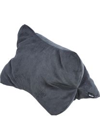 Dekokissen done. "DUNE", grau (anthrazit, cord), B:27cm H:27cm L:43cm, Kunstfaser, Polyester, Dekokissen_Sitzkissen_Kissenh&uuml;llen, Dekokissen, Weicher Feinkord-Stoff