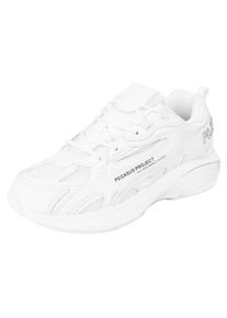 Sneaker Plein Sport "Sneakers PEGASUS PROJECT", Damen, Gr. 43, Polyester, wei&szlig;, Polyester, Polyurethane, Schuhe Sneaker