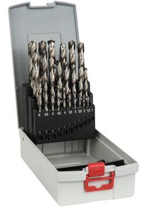 Bohrersatz Bosch Professional "ProBox", silber (wei&szlig;, neutral), HSS, Bohrer, Bohrersatz, Metallbohrer-Set HSS-G