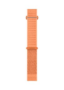 Garmin Smartwatch-Armband "Quickfit Textil Armband 20 mm ComfortFit Kurz", orange (shell pink), 26cm, Uhrenarmb&auml;nder, Smartwatch-Armband