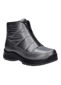Stiefelette Josef Seibel "Colorado 55, gunmetal", Damen, Gr. 37, silber (gunmetal), Schuhe Stiefelette