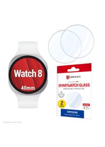 Displex Displayschutzglas "Smartwatch Glass Unbreakable Protector", transparent, B:9cm H:0,2cm T:13,5mm, Displayfolien, Displayschutzfolie, Schutzfolie, Bildschirmschutz, kratz- & sto&szlig;fest, Displayschutzglas