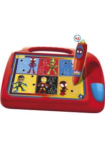 Spiel Clementoni "Spidey und seine Superfreunde, E-Lektor Quiz Travel", bunt, Spiele, Kinder, Spiel, Made in Europe