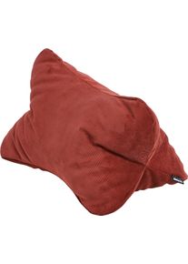 Dekokissen done. "DUNE", rot (bordeaux, cord), B:27cm H:27cm L:43cm, Kunstfaser, Polyester, Dekokissen_Sitzkissen_Kissenh&uuml;llen, Dekokissen, Weicher Feinkord-Stoff