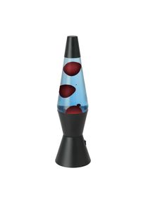 Eglo LED Tischleuchte "LAVA", schwarz (schwarz, blau), 1, &Oslash; 10,5cm H: 36cm, 1 Stk., Leuchten, LED Lavalampe Lava, Deko Lampe Wassers&auml;ule, Retro Lavaleuchte, LED Tischleuchte