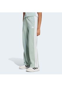 Sporthose adidas Sportswear "ESSENTIALS", M&auml;dchen, Gr. 170, N-Gr, wonder sage, wei&szlig;,, Obermaterial: 55% Baumwolle, 36% Polyester, 9% Viskose, Hosen Sporthose, f&uuml;r Kinder, aus Baumwolle, mit Gummizug, normal-weite Passform