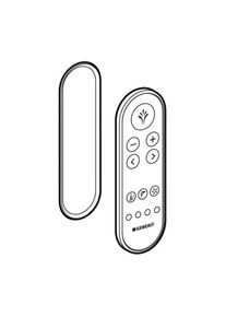 Geberit Fernbedienung 243531111 zu Geberit AquaClean Tuma Comfort wei&szlig;