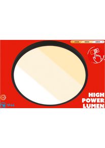 BRILONER LEUCHTEN LED Deckenleuchte "SHINE", wei&szlig; (matt, schwarz), 1, &Oslash; 39cm H: 6cm, 1 Stk., Leuchten, 24x6 cm, Wohnzimmer, Badezimmer, K&uuml;che, LED Deckenleuchte