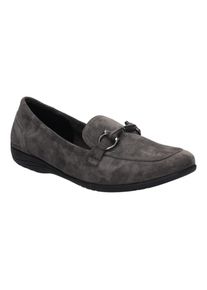 Ballerina Josef Seibel "Fenja 34, asphalt", Damen, Gr. 37, grau (asphalt), Schuhe Ballerina