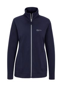 Shirtjacke WITT "Funktionsjacke Funktionsjacke in formstabiler Interlock-Qualit&auml;t", Damen, Gr. 40/42, blau (marine), Basic, Shirts Shirtjacke