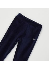 Outdoorhose IDO "BABY GIRL TROUSERS", M&auml;dchen, Gr. 110, EURO-Gr&ouml;&szlig;en, blau (navy), 57% Baumwolle, 40% Polyester, 3% Elastan, Hosen Outdoorhose