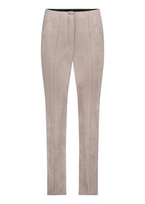 Outdoorhose Betty Barclay "Basic-Hose Slim Fit", Damen, Gr. 42, EURO, grau, Hosen Outdoorhose