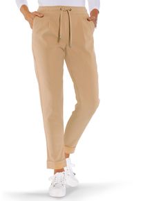 Stoffhose WITT "Hose Jerseyhose", Damen, Gr. 21, Kurzgr&ouml;&szlig;en, beige (camel), Wirkware, , Modisch, Hosen Stoffhose