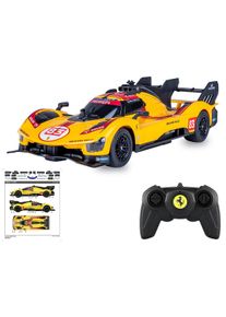 RC-Auto JAMARA "Ferrari 499P-N83 1:24 gelb 2,4GHz", gelb, Fernlenkfahrzeuge, KinderB:8,6cm H:5,9cm T:21cm, RC-Auto, B:8,6cm H:5,9cm T:21cm