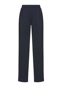 Jogginghose WITT "Freizeithose Freizeithose in Microfaser-Qualit&auml;t", Damen, Gr. 25, Kurzgr&ouml;&szlig;en, schwarz (marine, flieder), Basic, Hosen Jogginghose