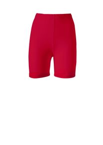Schlupfhose SIEH AN "Radlerhose Radlerhose in kurzer Form", Damen, Gr. 4, Normalgr&ouml;&szlig;en, rot, Jersey, , Hosen Schlupfhose