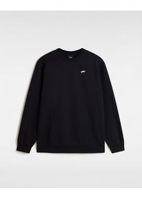 Sweatshirt VANS "SALTONLOOSEFTCREW", Herren, Gr. S, schwarz, Obermaterial: 100% Baumwolle, Sweatshirts Sweatshirt, aus Baumwolle, in den Gr&ouml;&szlig;en S bis XXL