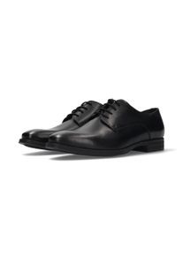Schn&uuml;rschuh Salamander, Herren, Gr. 46, Textil, schwarz, Glattleder, Schuhe Schn&uuml;rschuh, Anzugschuh, Businessschuh, Festtagsschuh mit Blockabsatz