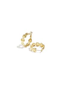 Adelia&acute;s Paar Ohrh&auml;nger ADELIA&acute;S "Ohrringe Creolen mit Herz- und Kreismotiv aus Edelstahl", gold (goldfarben), Ohrringe, Damen, Einheitsgr&ouml;&szlig;e, Edelstahl, Paar Ohrh&auml;nger, Die umlaufenden Herzformen pr&auml;gen diesen trendigen Modeschmuck