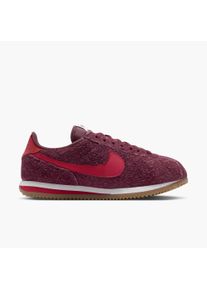 Sneaker Nike Sportswear "Cortez Suede", Damen, Gr. 42,5, rot (pink smoke, university rot, sail), Leder, Synthetik, Schuhe Sneaker
