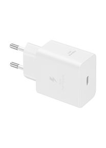 Samsung USB-Ladeger&auml;t "Schnellladeadapter EP-T4511 45 Watt mit Kabel", wei&szlig;, B:8cm H:4cm T:12cm, Ladeger&auml;te, USB-Ladeger&auml;t