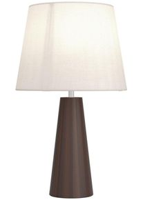 Eglo LED Tischleuchte "PATEMSICO", braun, 1, &Oslash; 25cm H: 41cm, 1 Stk., Leuchten, Tischlampe, Lampe, Wohnzimmer, braun Textil natur H:41 &Oslash; 25 cm, LED Tischleuchte