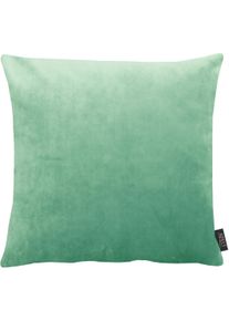 Dekokissen Apelt "Arte" Gr. 1, gr&uuml;n (mint, unifarben), B:46cm L:46cm, Polyester, Dekokissen_Sitzkissen_Kissenh&uuml;llen, Dekokissen, Kissenh&uuml;lle ohne F&uuml;llung, 1 St&uuml;ck