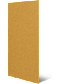 Schallschutzpaneel ARCHITECTS PAPER "A.S. Cr&eacute;ation Modular Wall Akustikpaneel Filz", gelb (ockerorange, orange), B/L: 52cm x 104cm, Textil, Paneele, Schallschutzpaneel, Einfarbiges Akustikpaneel aus recyceltem PET-Filz